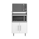 Balcão 2 Portas Com Tampo E Nicho Para Forno Poliman Móveis B