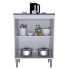 Balcão 2 Portas Com Tampo Karina -poquema - Branco