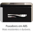 Balcão 2 Portas E 4 Gavetas Ipanema - Colormaq - Branco / Pre