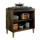 Balcão 2 Portas Para Cooktop 4 Bocas Sevilha Ypê/off White