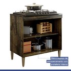 Balcão 2 Portas Para Cooktop 5 Bocas Sevilha Kaiki Móveis Ypê