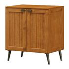 Balcão 2 Portas Versalles 80cm Em Madeira Maciça - Mel