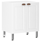 Balcão 70cm 2 Portas Branco 82,5x70x53cm Cristal-Suprema Luciane