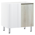 Balcão 70cm Branco 2 Portas Connect 82,5x70x53cm Spring Luciane