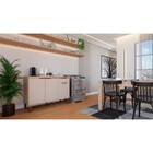 Balcão 3 Portas 1 Gaveta Sem Tampo Veneza Móveis Sul