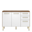 Balcão 3 Portas 2 Gavetas 120cm Miss Demóbile