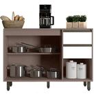 Balcao 3 Portas 2 Gavetas Com Tampo 120cm 17035 Pln