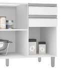 Balcão 3 Portas 2 Gavetas Sem Tampo Evidence Poliman