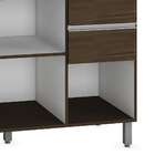 Balcão 3 Portas 2 Gavetas Sem Tampo Evidence Poliman