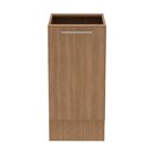 Balcão 40cm Com 1 Porta 1 Prateleira E Rodapé Cz Amendoa