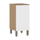 Balcão 1 Porta 40x87x53cm Madeira Freijó Slim Luciane