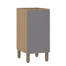 Balcão 1 Porta 40x87x53cm Madeira Freijó Slim Luciane