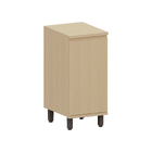 Balcão 1 Porta 40x90x53cm Madeira Carvalho Aura Luciane