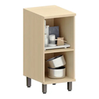 Balcão 1 Porta 40x90x53cm Madeira Carvalho Aura Luciane