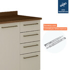 Balcão 4 Gavetas 2 Portas Tarantela Valdemóveis