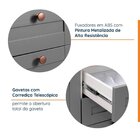 Balcão 4 Gavetas 40cm Sem Tampo Arizona Cabecasa Madeiraorigi