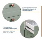 Balcão 4 Gavetas 40cm Sem Tampo Arizona Cabecasa Madeiraorigi