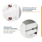 Balcão 4 Gavetas 40cm Sem Tampo Arizona Cabecasa Madeiraorigi