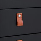 Balcão 4 Gavetas Play Artemobili Preto/garapa