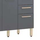 Balcão 4 Portas 2 Gavetas Sem Tampo Savoy Demobile