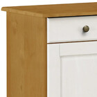 Balcão 4 Portas 4 Gavetas Em Madeira Linha Rubi - Carvalho/br