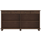 Balcao 4 Portas 4 Gavetas Madeira Maciça 8929 Rubi Fnt