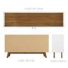 Balcão 4 Portas E Gaveta Revolution Branco Cinamomo