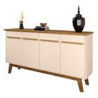 Balcão 4 Portas Valiente Off White Cinamomo