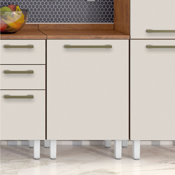 Balcão 59 Cm Color Plus 1 Porta Zanzini