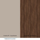 Balcão 60cm 2 Portas Com Tampo Stylo Luciane Móveis