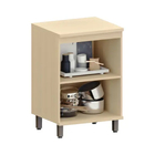 Balcão 2 Portas 60x90x53cm Madeira Carvalho Aura Luciane