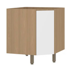 Balcão 1 Porta 74x87x74cm Madeira Freijó Slim Luciane