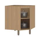 Balcão 1 Porta 74x87x74cm Madeira Freijó Slim Luciane