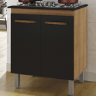 Balcao 75 cm Com Tampo Para Cooktop 4 Bocas 9250 Mobbs