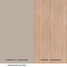 Balcão 80cm 2 Portas Com Tampo Stylo Luciane Móveis