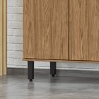 Balcão 80cm 2 Portas De Abrir Toscana Freijó/freijó - Mx Móve