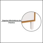 Balcão 80cm 3 Gavetas Com Toalheiro Cozinha Milão Branco Árti