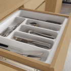 Balcão 2 Portas 2 Gavetas 91x120x54,5cm Madeira Carvalho Greige Simone Mendes Nesher