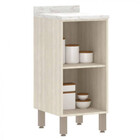 Balcão/ Armário Luciane Linea 01 Porta Com Tampo