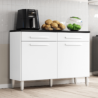 Balcão  De Cozinha 2 Portas 2gav 1,20m