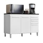 Balcão  De Cozinha 3 Portas 2gav 1,20m