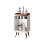 Balcão Adega Bar Pub Pés Palito - Edn Móveis - Branco