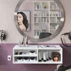 Balcão Aéreo Parede Organizador Maquiagem Cremes Cabelo
