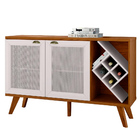 Balcão Aline 02 Portas Off White E Ypê - D'rossi