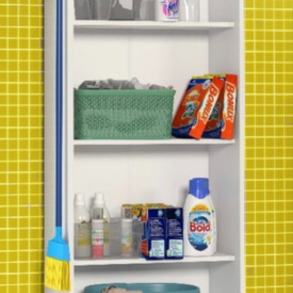 Balcão Alto Branco Para Escritorio Multiuso