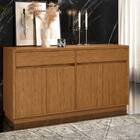 Balcão Ana 4 Portas 2 Gavetas Ypê Bnn Decor