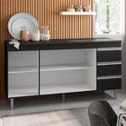 Balcão Anderson 1,5 Preto Sem Tampo