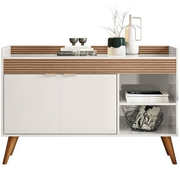 Balcao Aparador Buffet 120 Cm 2 Portas Dmad