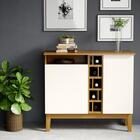 Balcão Aparador Buffet 2 Portas 1 Nicho 1 Adega P/ 5 Garrafas