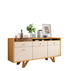 Balcão Aparador Buffet 2 Portas Emili Cinamomo/off White H01